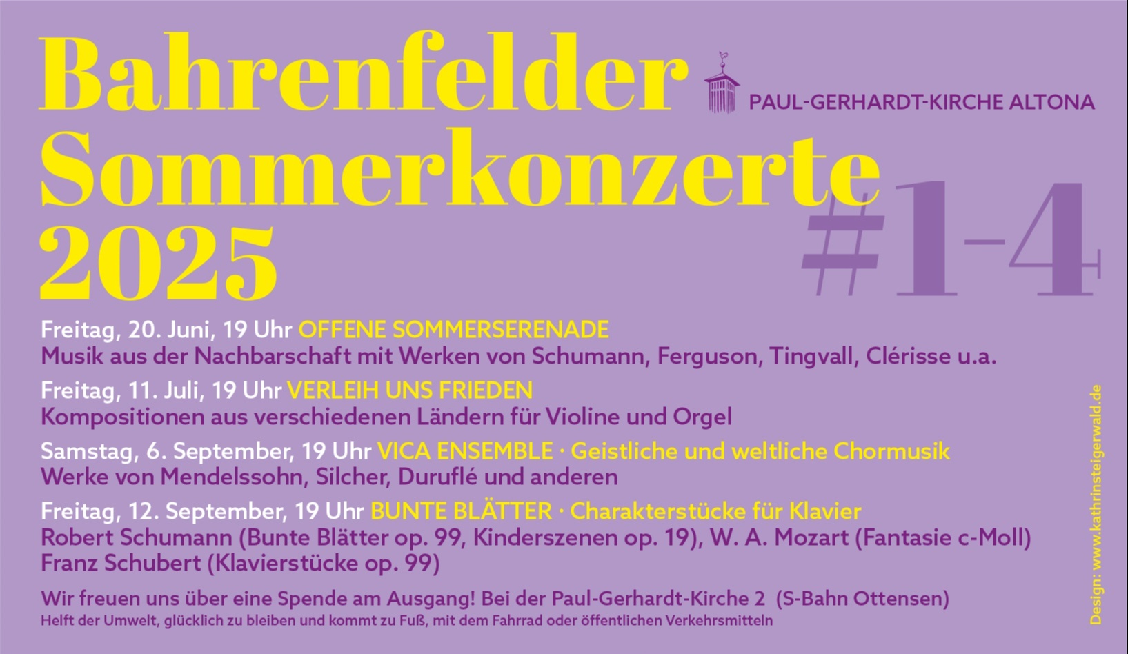 Bunte Blätter - Klavierkonzert