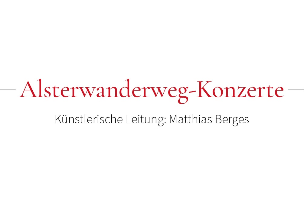 Eröffnung der Alsterwanderweg-Konzerte