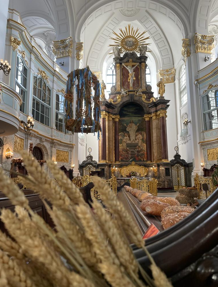 Evangelische Messe zum Erntedankfest