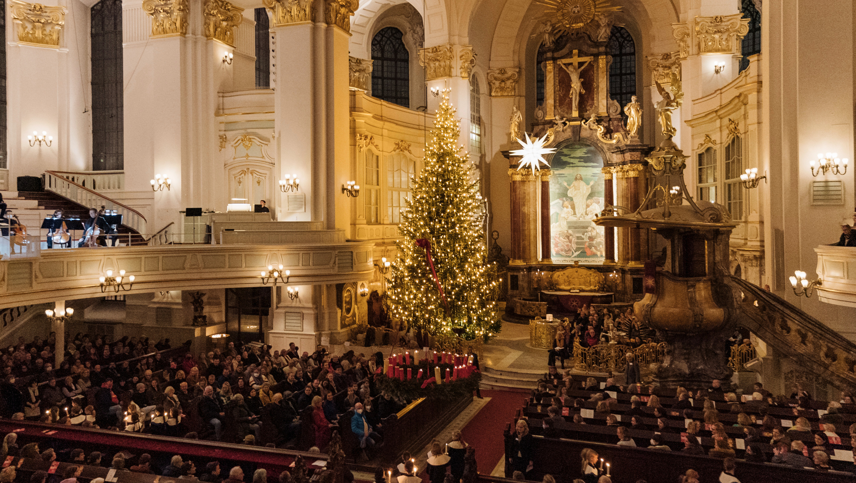 Evangelische Messe zum Christfest
