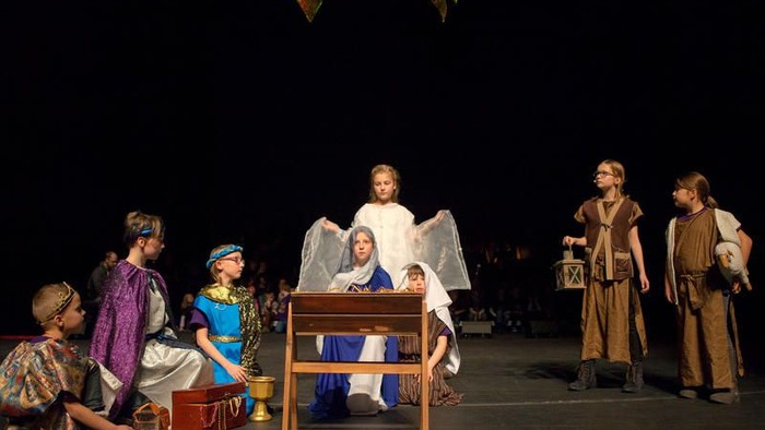 Weihnachtsgottesdienst im Stall