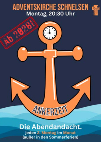 Ankerzeit: Montagsandacht in der Adventskirche