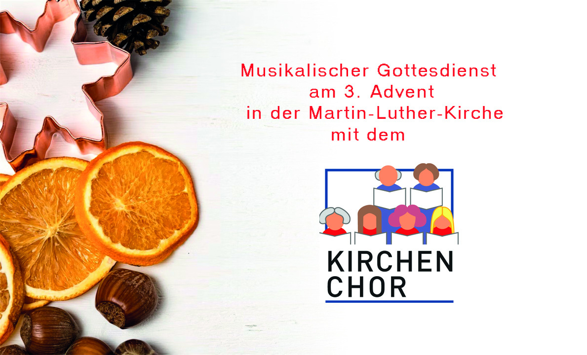 Musikalischer Gottesdienst am 3. Advent mit Abendmahl