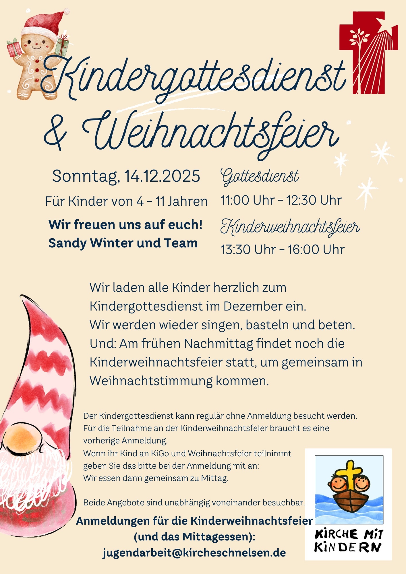 Dritter Advent - Kindergottesdienst