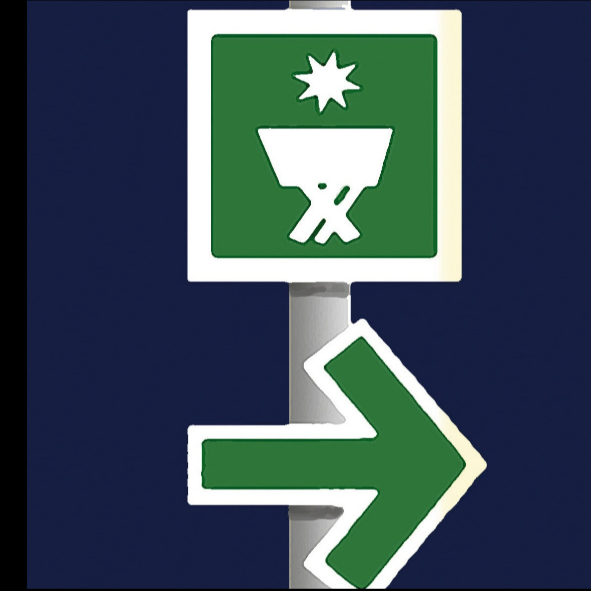 Krippenspiel in den Straßen von Hoheluft