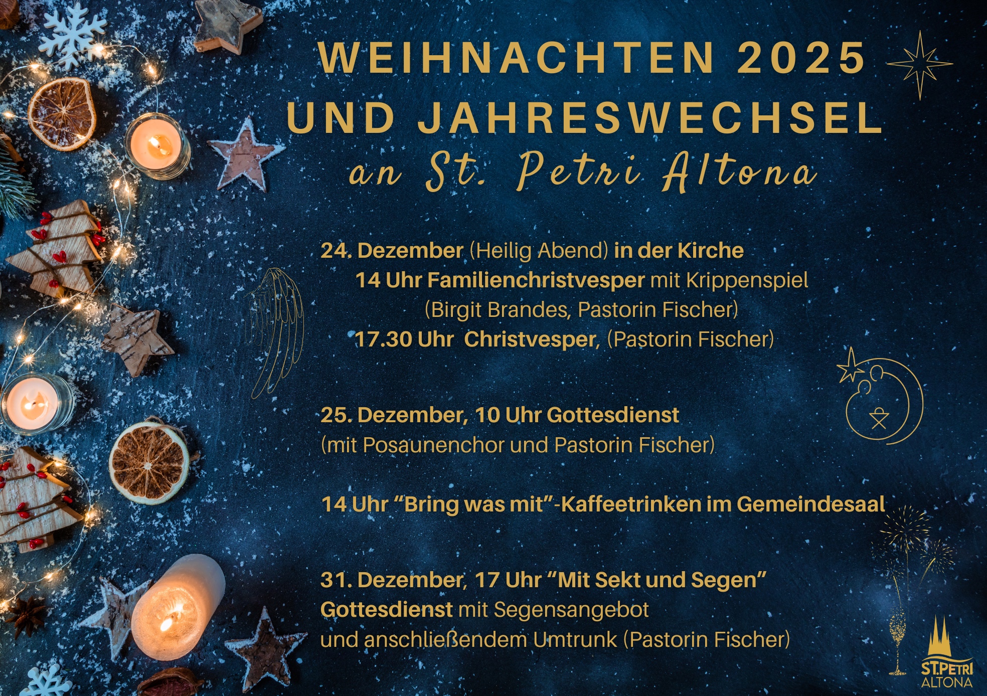 Bring-was-mit-Kaffeetrinken am 1. Weihnachtstag