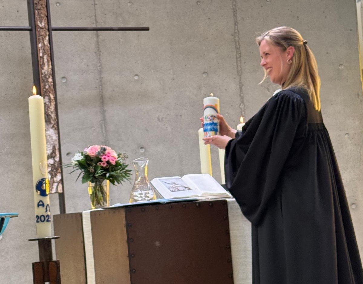 Einführungsgottesdienst von Pastorin Kaja Lenzing