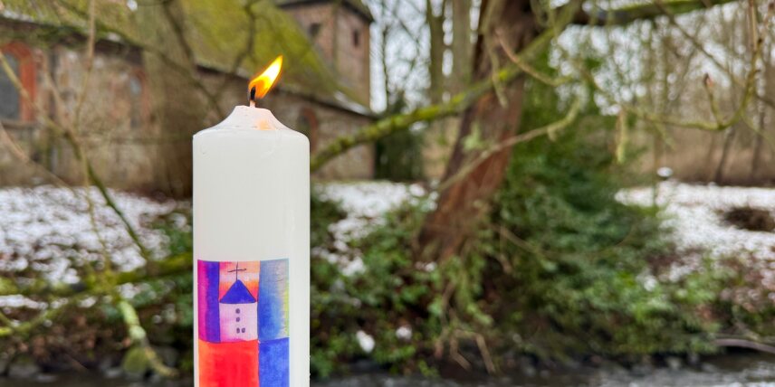 Tauffest an der Alt-Rahlstedter Kirche