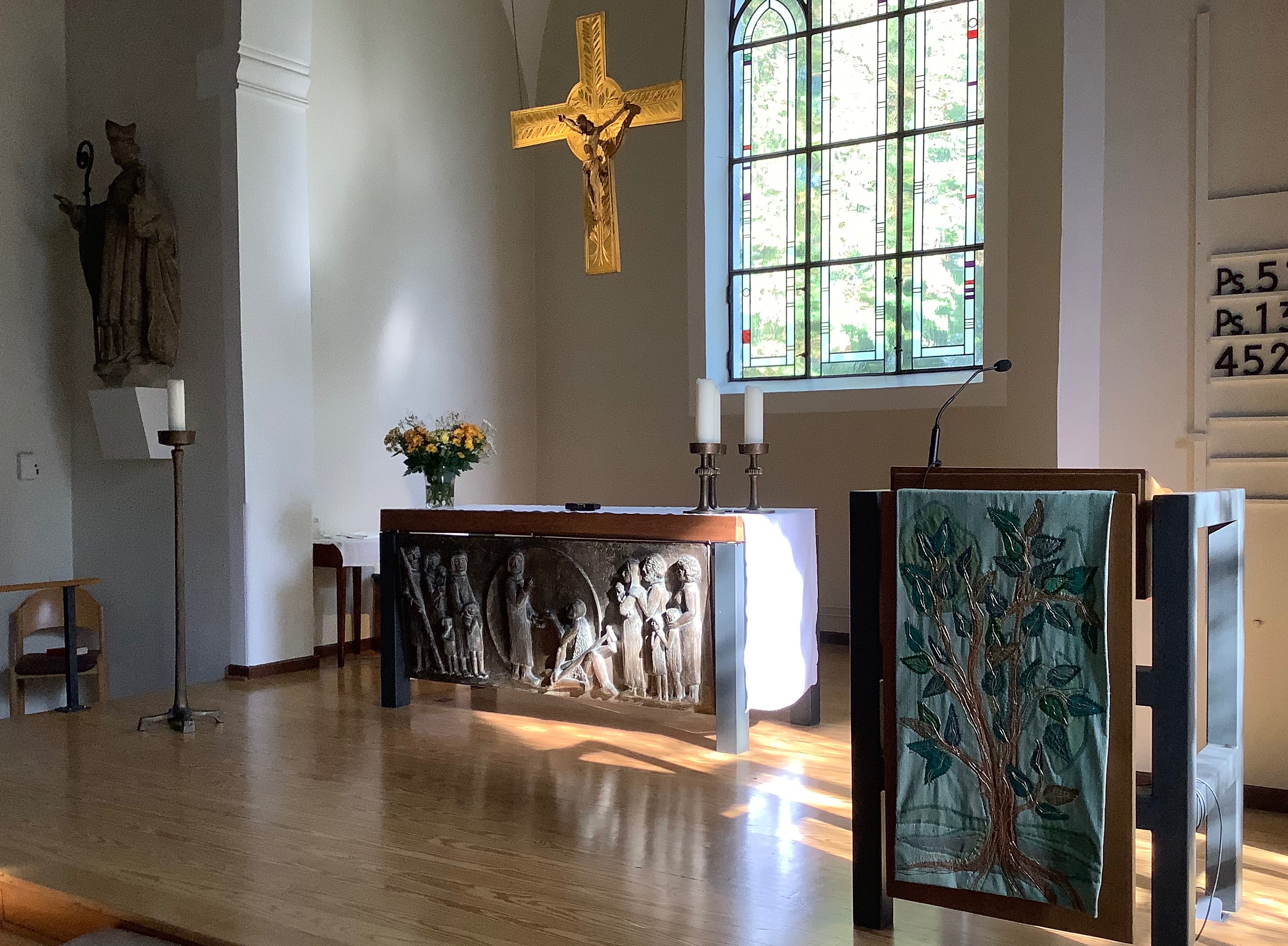 Lutherische Messe am Sonntag Palmarum