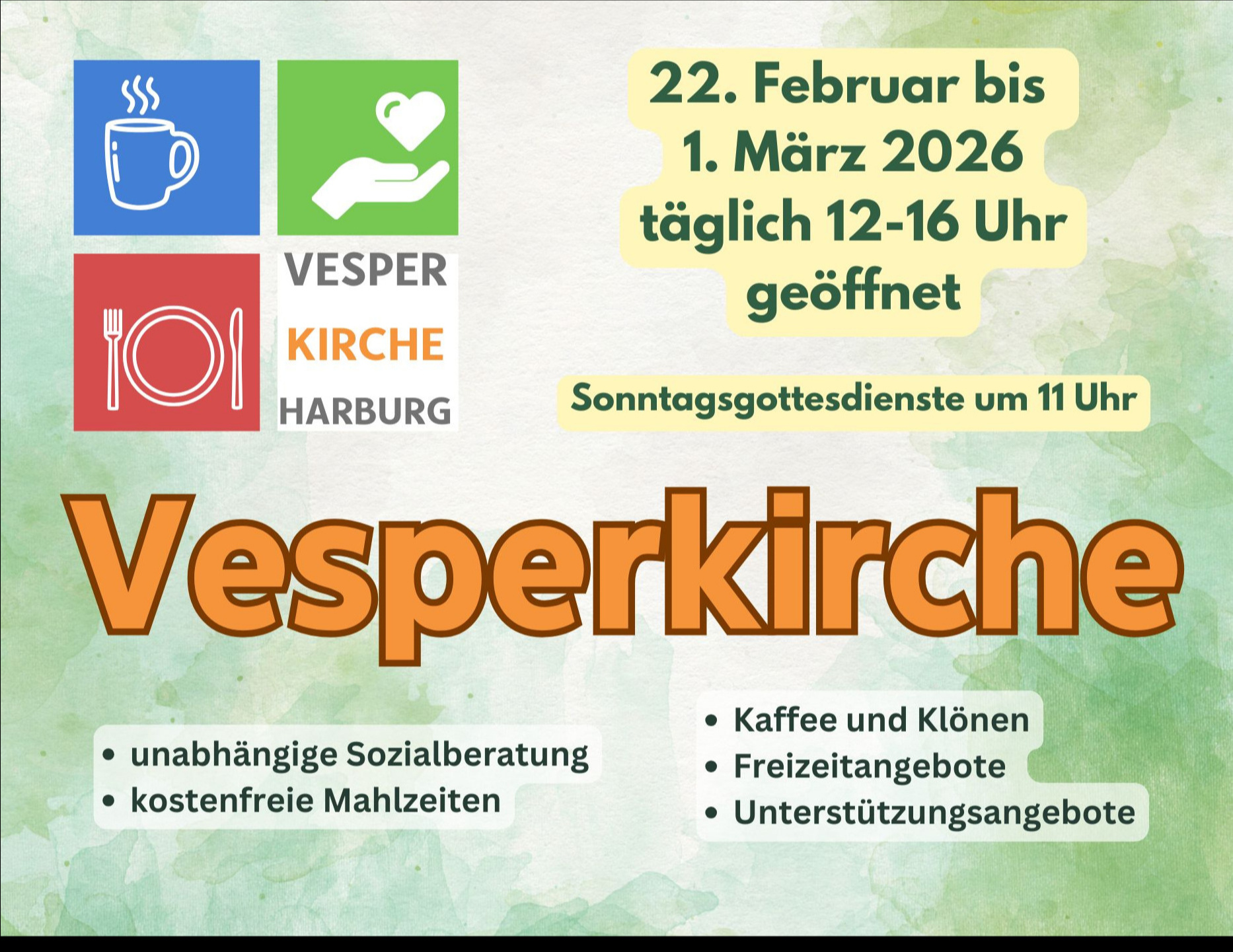 Vesperkirche Harburg 2026: Tag 4