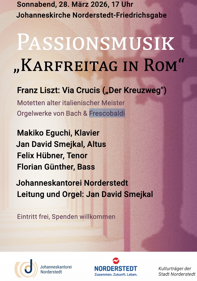 Passionsmusik „Karfreitag in Rom“