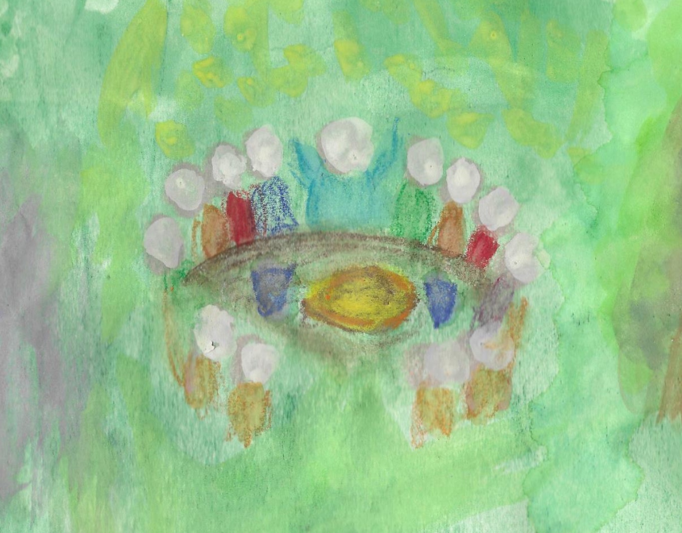 Tischabendmahl am Gründonnerstag