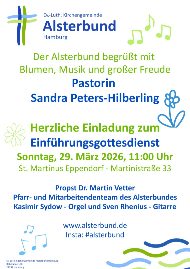 Einführungsgottesdienst Pastorin Sandra Peters-Hilberling