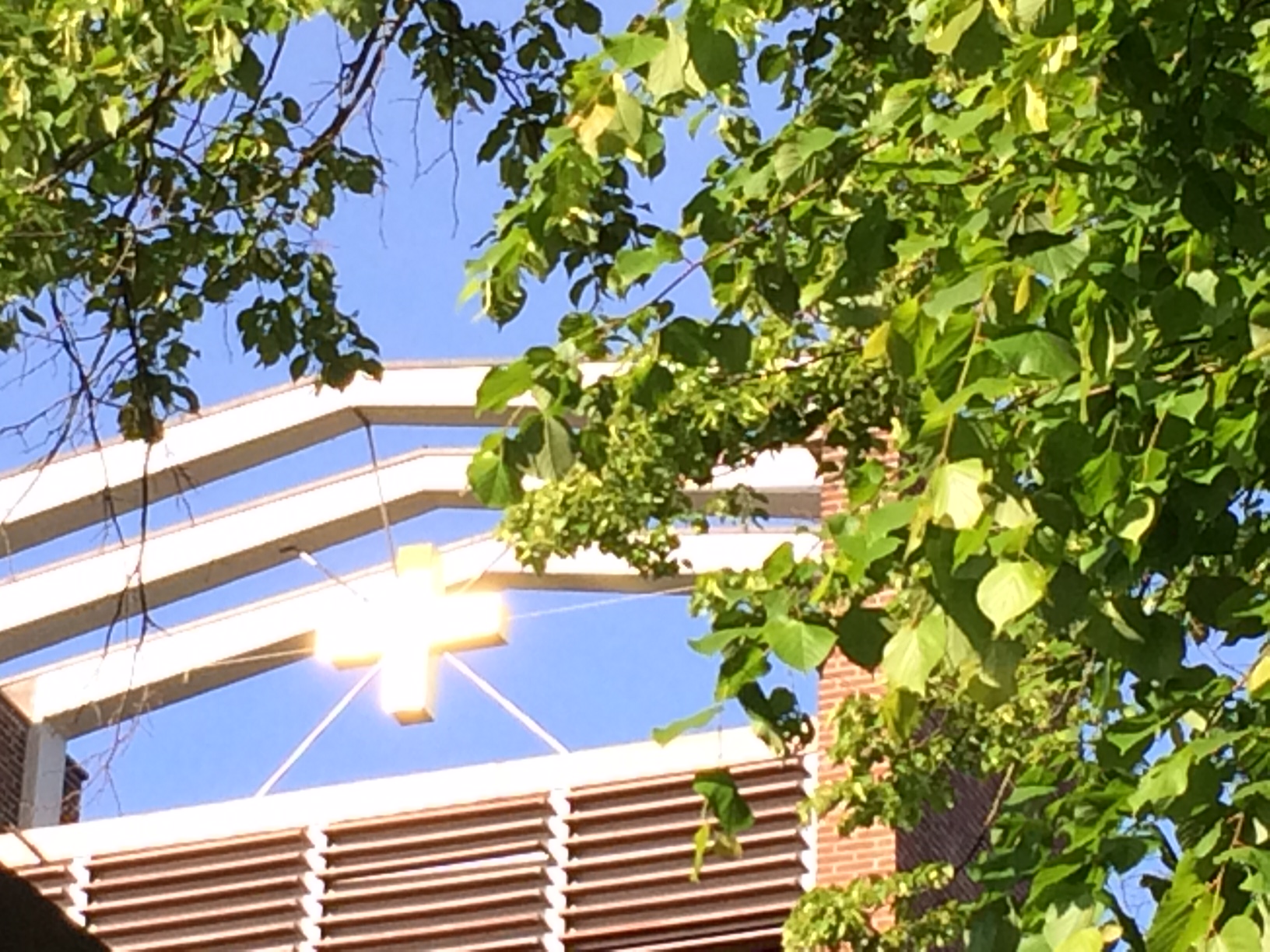 "Open-Air"  Gottesdienst im Vicelingarten an Christi Himmelfahrt