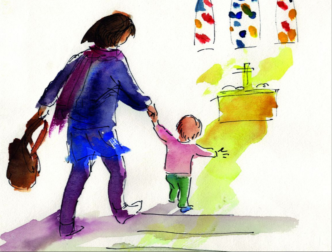 Kirche mit Kindern (mit Ostereiersammeln)