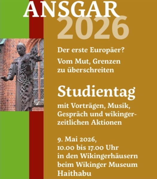 Ansgar Studientag 2026 mit Vorträgen, Musik, Gespräch