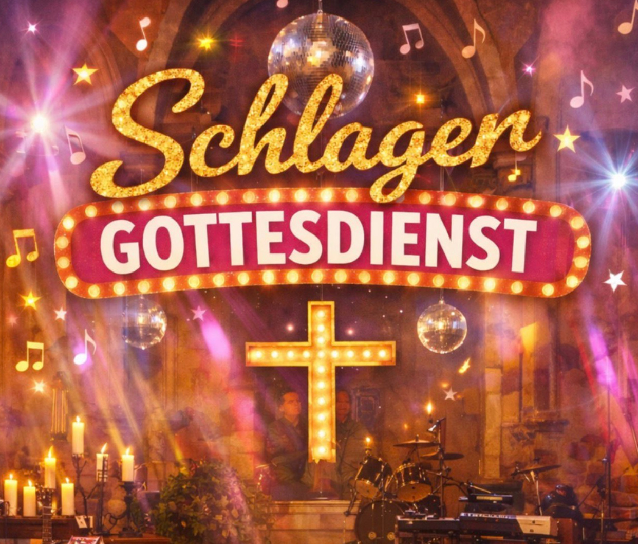 Schlagergottesdienst Christuskirche