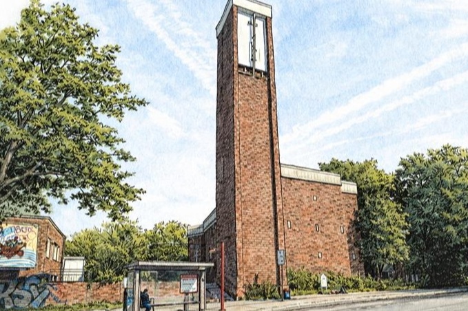 Gottesdienst zum Abschied der Dankeskirche