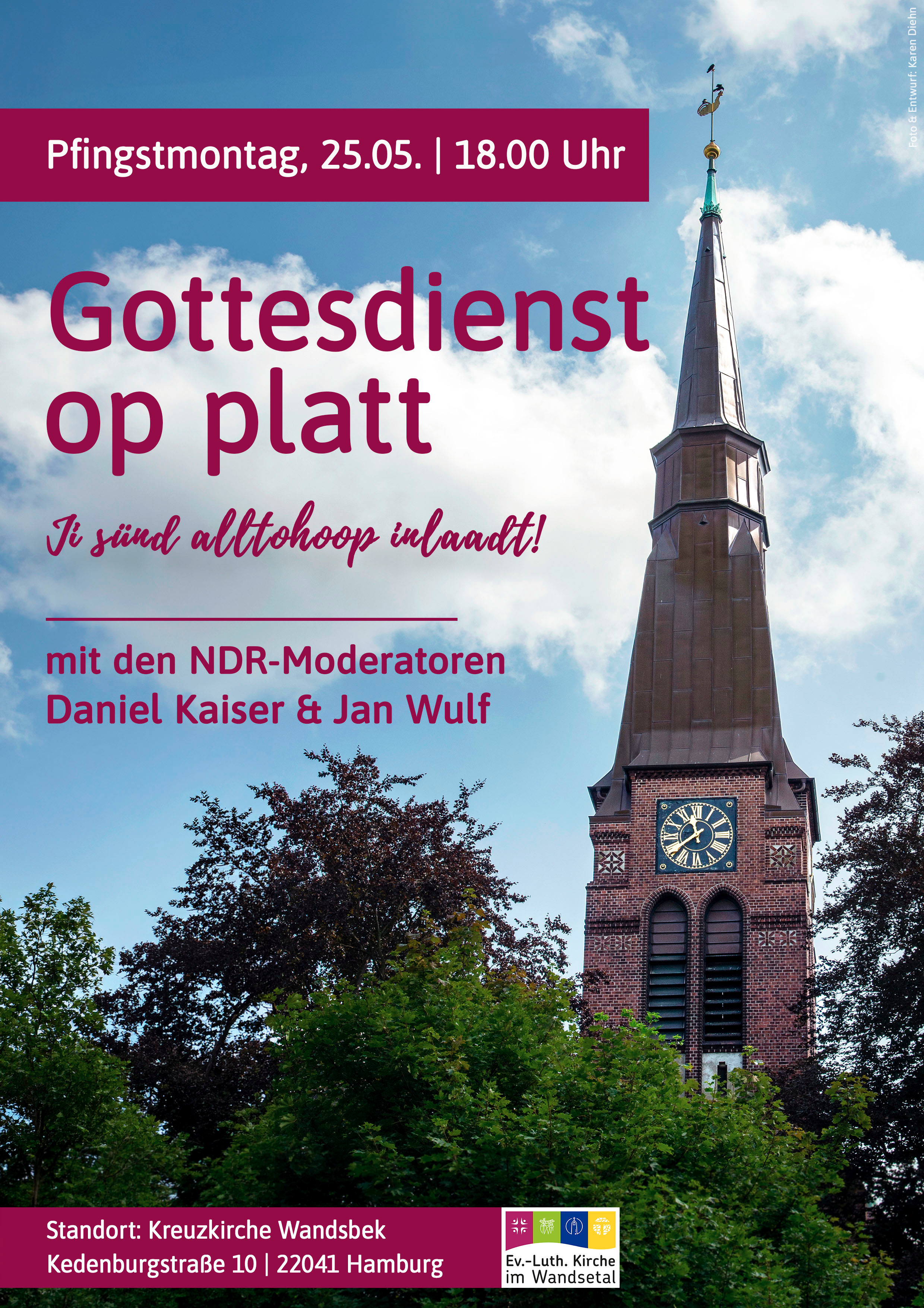 Gottesdienst op platt mit Daniel Kaiser und Jan Wulf