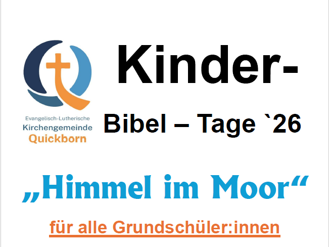 Kinder-Bibel-Tage "Himmel im Moor"
