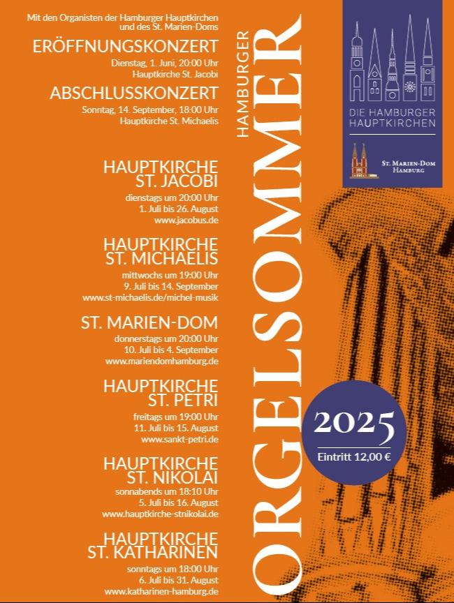 Abschlusskonzert Hamburger Orgelsommer 2025