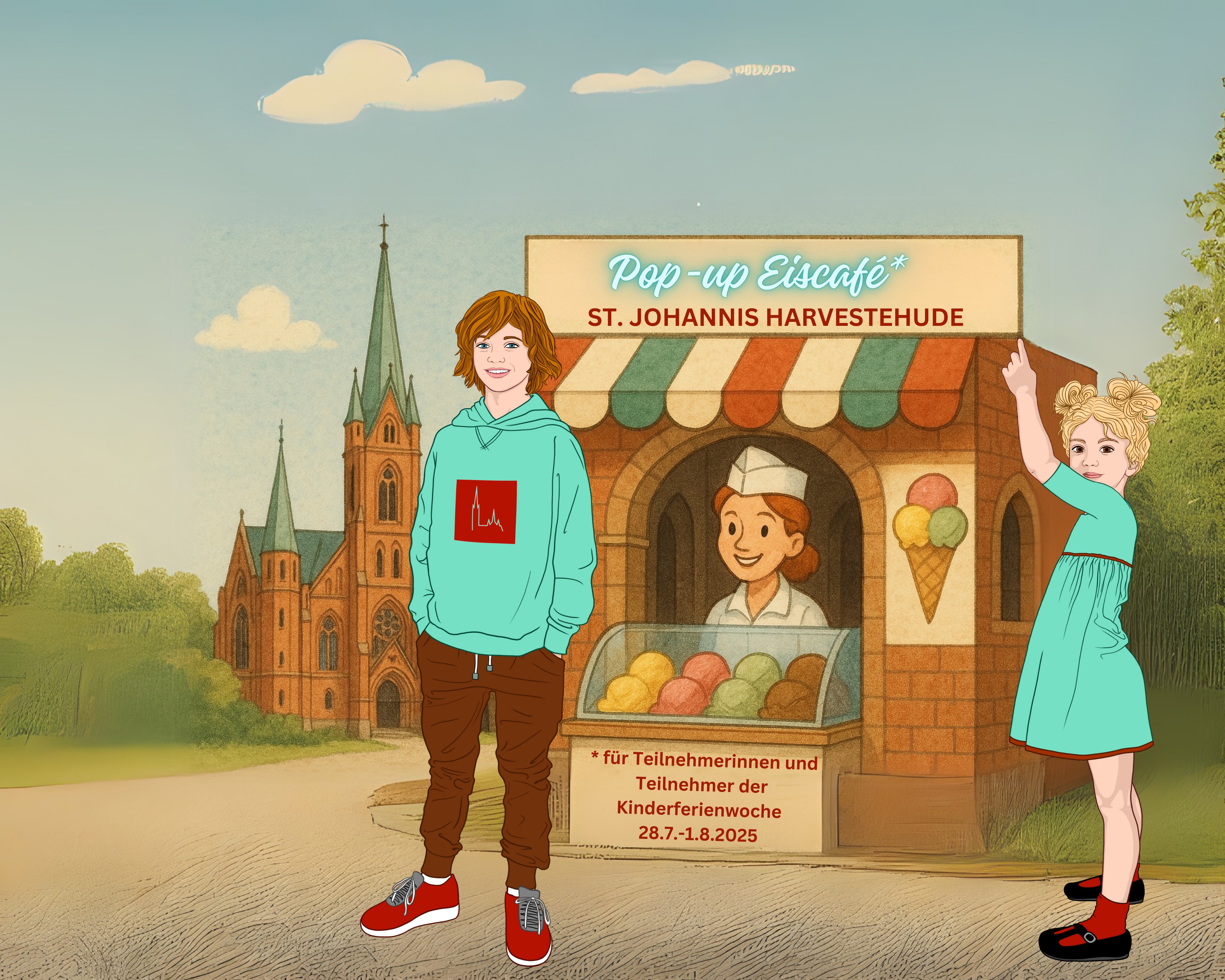 Pop-Up Eiscafé in St. Johannis