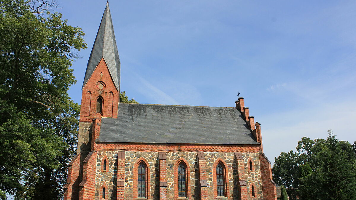 Die Kirche in Passow