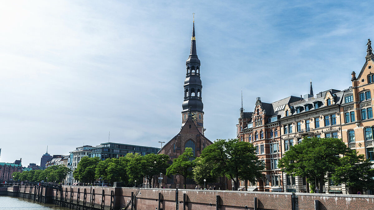 Die Hamburger Hauptkirche St. Katharinen.