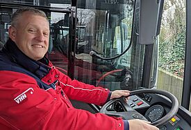 Volker Lück, Busfahrer