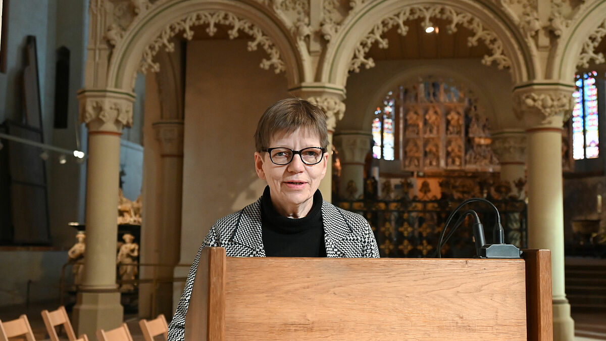 Pröpstin Johanna Lenz-Aude prägte den Kirchenkreis Schleswig-Flensburg über viele Jahre. Jetzt geht sie in den Ruhestand. 