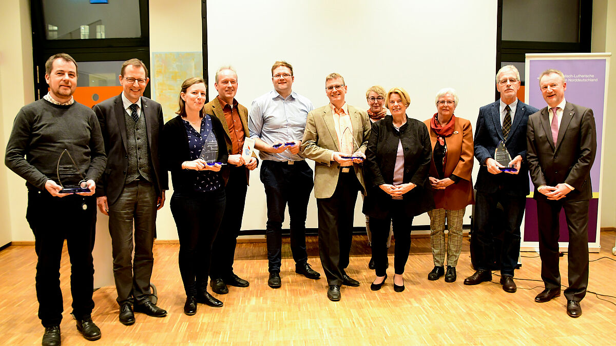 Die Gewinner des Fundraisingpreises 2017/2018 im Ökumenischen Forum Hafencity