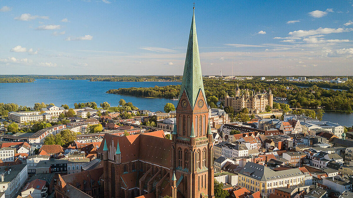 Der Dom in Schwerin feiert in diesem Jahr 850. Jubiläum.