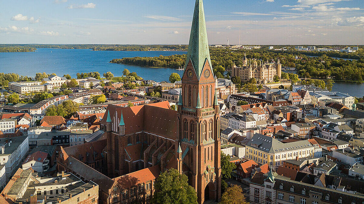 Der Dom in Schwerin.