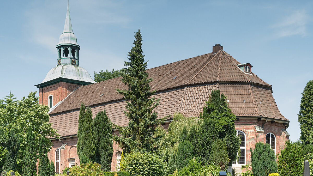 Die Kirche St. Pankratius in Hamburg-Ochsenwerder