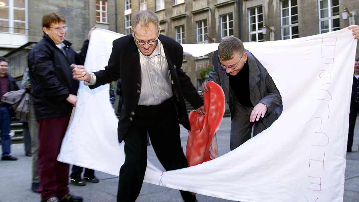 Homosexuelle Paare fordern eine gleichberechtigte Ehe (Symbolfoto)