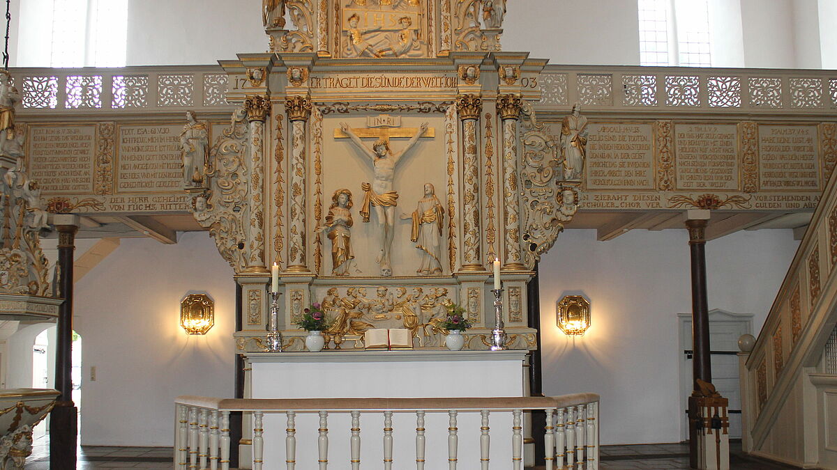 Christkirche Rendsburg, Altar (Symbolfoto), Foto: Wendt/Nordkirche