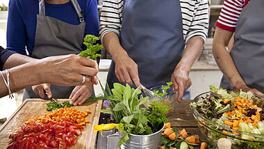 Kochen in Gemeinschaft