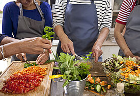 Kochen in Gemeinschaft