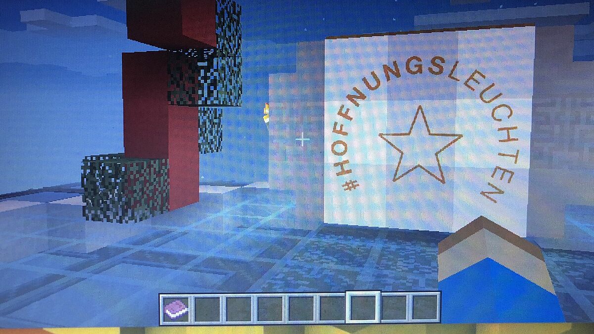 Baue, was Dir Hoffnung macht, ist das Motto der Minecraft-Weihnachtsaktion vom Bibelzentrum.