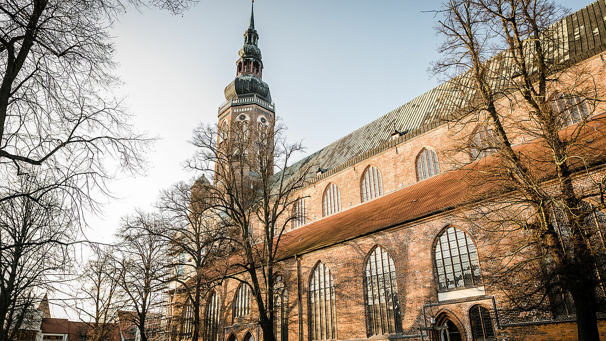 Dom St. Nikolai in Greifswald: Dort findet am 1. März 2019 die Bischofswahl für den Sprengel Mecklenburg und Pommern statt.