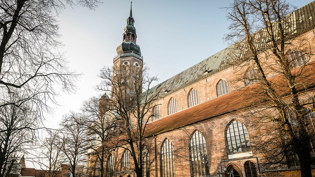 Der Dom St. Nikolai in Greifswald wird ein Thema auf der Tagung der Dombaumeister sein