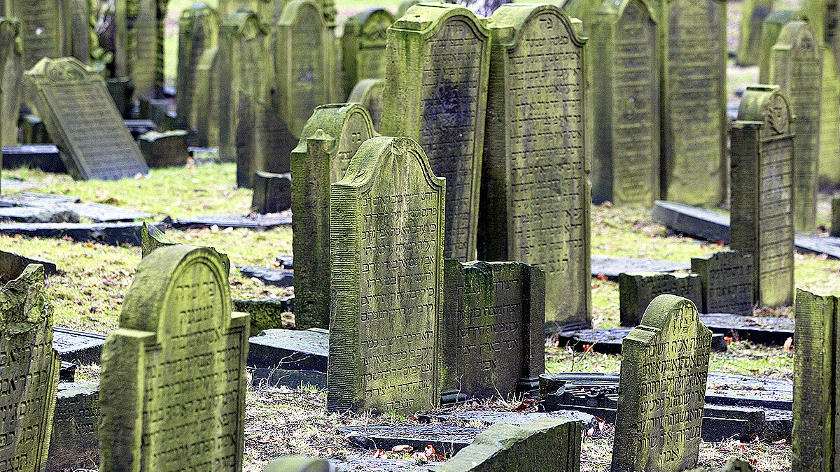 Der Jüdische Friedhof in Altona gehört mit seinen 6400 erhaltenen Grabsteinen zu den bedeutendsten der Welt