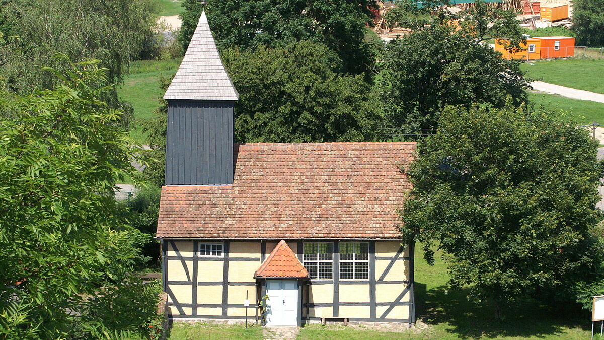 Die Dorfkirche in Klempenow