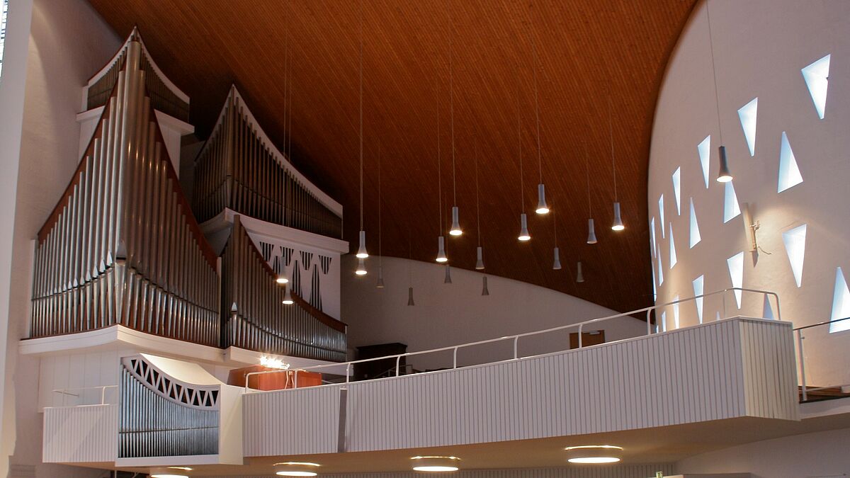 Orgel der Hauptkirche St. Nikolai in Hamburg-Harvestehude