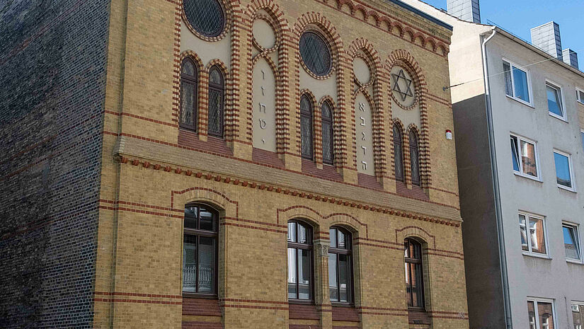 Jüdische Synagoge in Kiel (Außenansicht) 