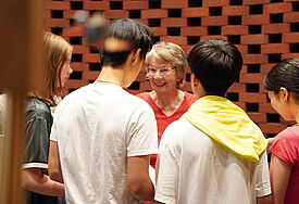 Jugendliche aus Südkorea, den USA und der Nordkirche setzen Zeichen für Frieden und Verständigung