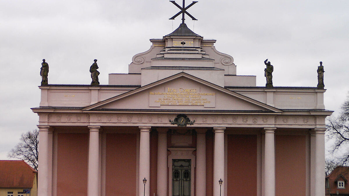 Die Stadtkirche in Ludwigslust