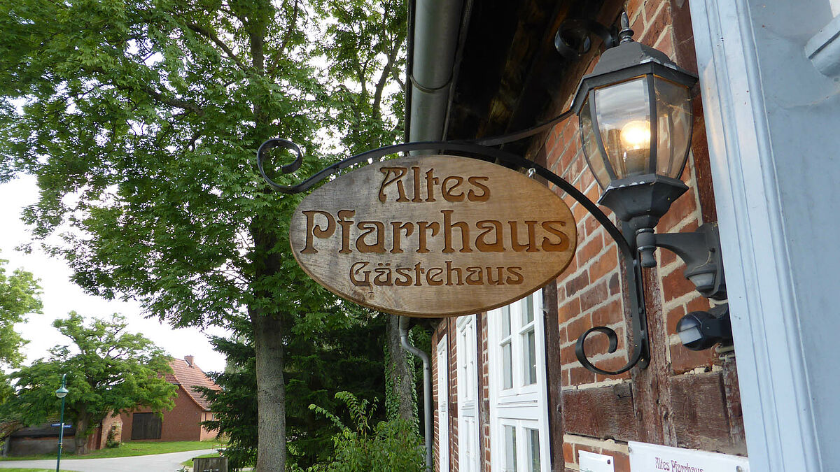 Altes Pfarrhaus in Blücher