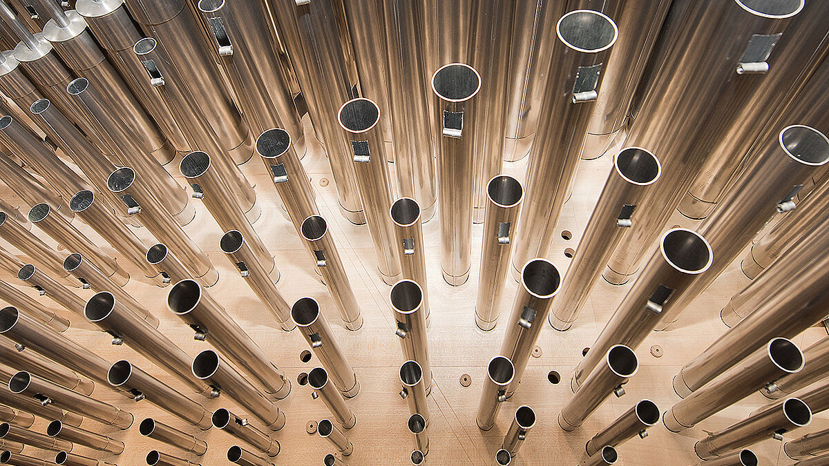 2174 Pfeifen wird die neue Grenzing-Orgel in der Auferstehungskirche in Großhansdorf haben 