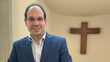 Social- und Multimedia Redakteur Florian Büh vom Kirchenkreis Hamburg-West/Südholstein.